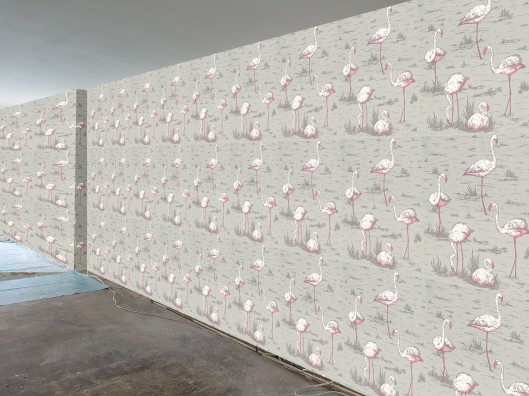 Lounge_Flamingo Wallpaper